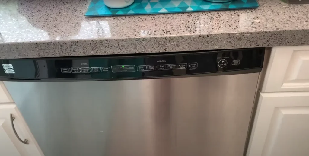 kenmore dishwasher not washing