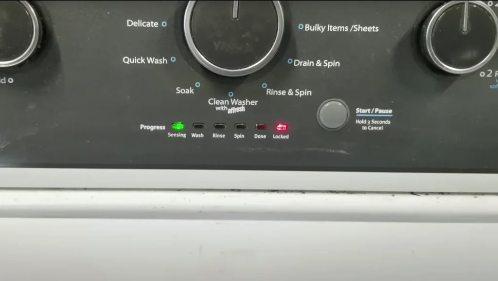 Maytag Washer Stuck On Sensing