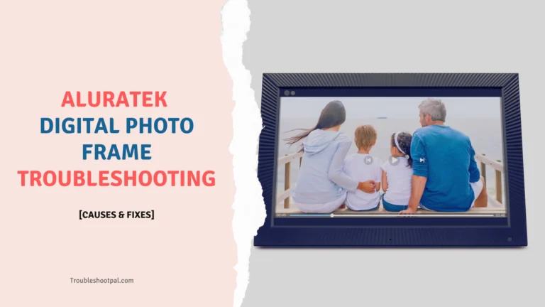 Aluratek Digital Photo Frame Troubleshooting